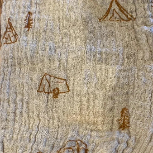 Ettie + H Muslin Romper with Ruffle - Picture 5 of 5